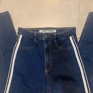 Zara Trafaluc Denim Collection High Waisted Jeans